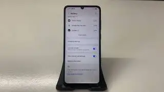 How to Enable or Disable Battery Percentage on Samsung Galaxy F07 | Show/Hide Battery Percentage