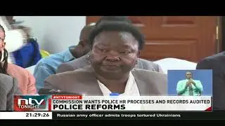 Police say their pilots have no planes to fly as Maraga task force meets the police service
