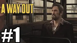 A Way Out Gameplay Walkthrough Part 1 - No Commentary