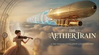 The Aether Train | A Time Traveling Steam Airship Across Centuries AI Steampunk Cinematic Short Film