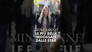 Minigonne - Le pi&ugrave; belle indossate dalle star
