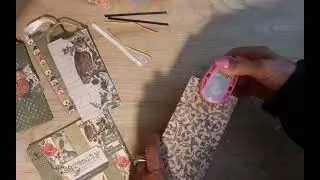 Simple Gift Bags - Serenity 6x6 Paper From the BLEDS Store.