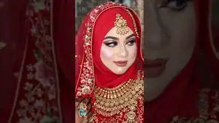 Bengali Bridal makeup look#makeuplover#wedding #bridalmakeup #shorts #bride#trend#ohiasvlog #muslim