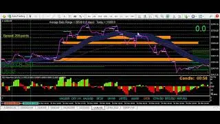 Some observations about scalping trading the Dragon and the 89 ema