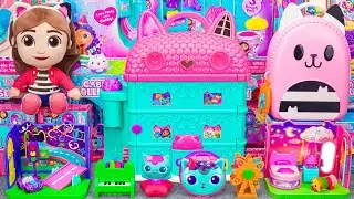 Satisfying Unboxing Gabby Plush & Gabby's Dollhouse The Movie, Cream House Set ASMR | Review Toys