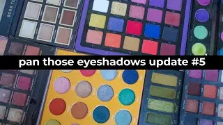 Pan Those Eyeshadows Update 5 | morerebe