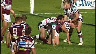 Round 21 Penrith Panthers VS Manly Sea Eagles 2008 Glen Hall Steven Bell