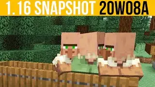 Minecraft 1.16 Snapshot 20w08a Critical Villager Vanishing Bug Fixed