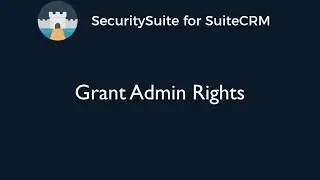 Grant Admin Rights