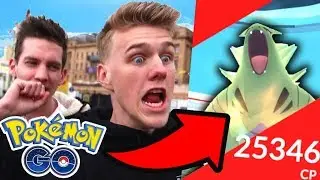 INSANE LEVEL 4 POKEMON GO RAIDING + TYRANITAR w/Unlisted Leaf