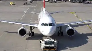 Zurich Airport observation deck air traffic April 23rd 2018.