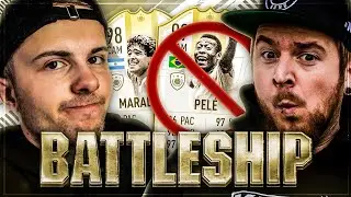 Pele vs Maradona BATTLESHIP WAGER 🔥😱 ICON DISCARD FAKE 😂 vs Gamerbrother FIFA 19