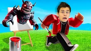 COKOLWIEK NARYSUJE STAJE SIĘ PRAWDĄ w ROBLOX!