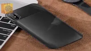 High Quality 6000mAh Power Bank Case for iPhone X   FREE SHIPPING