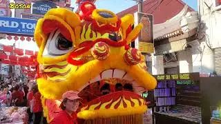 Malaysia Malacca Jonker Walk Chinese Lunar New Year 2025 Lion & Dragon dance Festival乙巳华人农历新年元宵龙狮群舞