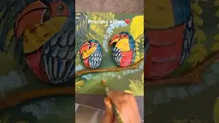 Toucan bird ❤️ #stoneartwork #stoneartist #trendingvideo #processingvideo #artbyshruti