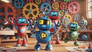El peque&ntilde;o robot de Brawl Stars derrib&oacute; la torre AV1 | Canciones Infantiles y Rimas para Ni&ntilde;os