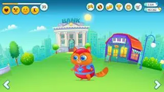 КОТЕНОК БУБУ #39 &ndash; игровой мультик на андроид, ухаживаем за котиком! My Virtual cat Bob Bubbu