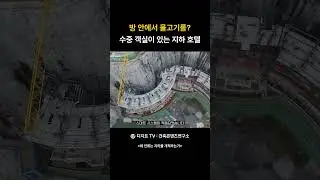 방 안에서 물고기를? 수중 객실이 있는 지하 호텔