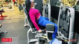 Leaning back hip adductors 