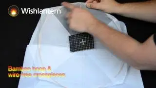 Wishlantern demonstrates our Sky Lantern Quality