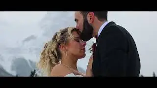 Canmore Winter Wedding in The Rockies | Intimate Destination Wedding | Alberta | Canada