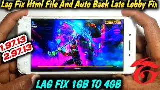 Ff Late Lobby Fix File | Ff Lag Solve Html File | Fix Lag Ff Terbaru | Fix Lag Free Fire 1.97.13 |Ff