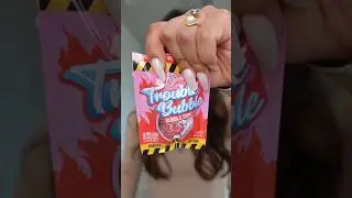 Trying Spicy Candy! 🥵🔥 #mukbang #spicy #candy #food #shorts