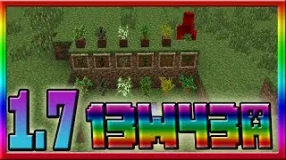 Minecraft 1.7 Snapshot 13w43a Saplings For Savannah & Roofed Forest Trees!