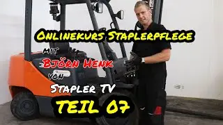 Stapler TV - Onlinekurs Staplerpflege - 07  Neigezylinder - mit Bj&ouml;rn Henk