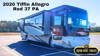NEW LISTING - 2020 Tiffin Allegro Red 37 PA    |   www MotorHomeFinders com