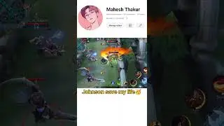 Johnson save my life #mlbb #xborgmlbb  #johnsonmlbb #shorts guys complete 500 subs