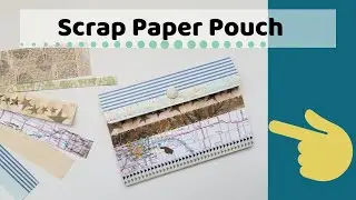 Scrappy Pouch: Use Your Scraps. Craft Fair Item