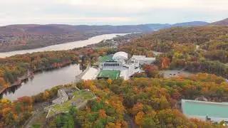 Michie Stadium at West Point, NY - aerial view & 
