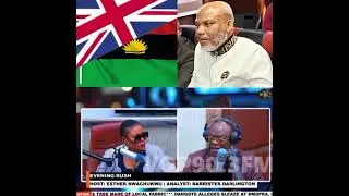 “Britain’s Silence on Nnamdi Kanu and Nigeria’s Insecurity Is Wicked – Barrister Darlington Reacts” 