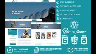 Peak - Roofing Company WordPress Theme