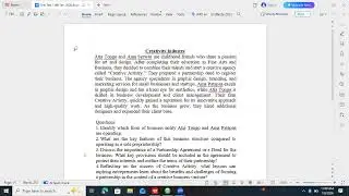 Discussion of  Creative industry Case