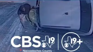 WATCH: New York man arrested after leading East Texas law enforcement on high-speed chase, crash
