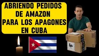 Abriendo pedidos de Amazon para apagones en Cuba