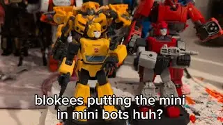 Bee got them loafs on| Blokees bumblebee and cliffjumper unboxing review