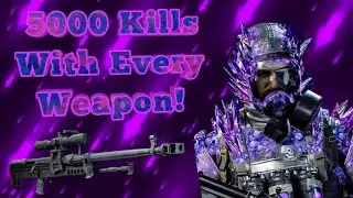 5000 Kills With Every Weapon In Cold War Zombies