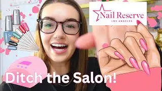 NAIL RESERVE VEGAN GEL POLISH REVIEW: DIY Gel Nails at Home!