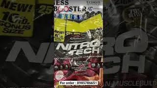 MuscleTech Nitro Tech Whey Isolate ||#fitnessbooster #supplementstore #shorts #nitrotech #muscletech