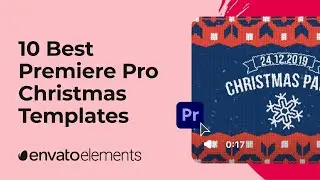 10 Best Premiere Pro Christmas Templates