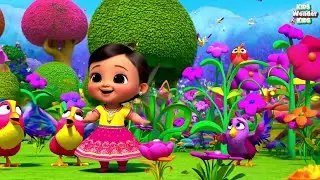 🐦🥜👧 Pinki Loves the Joy! Bluebird the Bird's Tiny Seeds and Happy Beaks