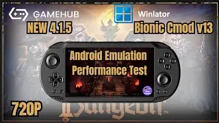 Darkest Dungeon 2 - Gamehub 4.1.5 vs NEW Winlator Bionic Cmod v13(The Controller Revolution is Here)