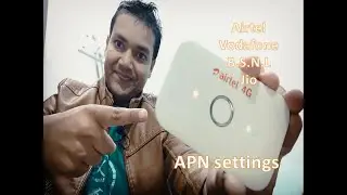 How to solve Reliance Jio, Vodafone, Bsnl Unlocked Airtel 4G Hotspot Huawei apn setting 100% working