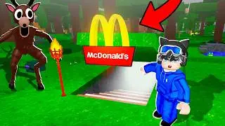 I Built THE SECRET RESTAURANT in 99 Nights in the Forest! (Roblox)
