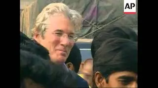 Richard Gere visits India to campaign for AIDS and HIV