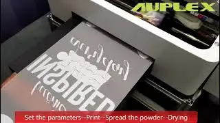 How to use New Heat Transfer Printing Technology DTF printer